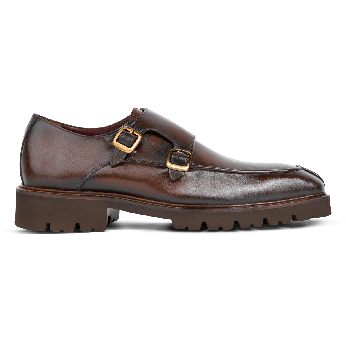 Chaussures à boucles - Cuir Marron