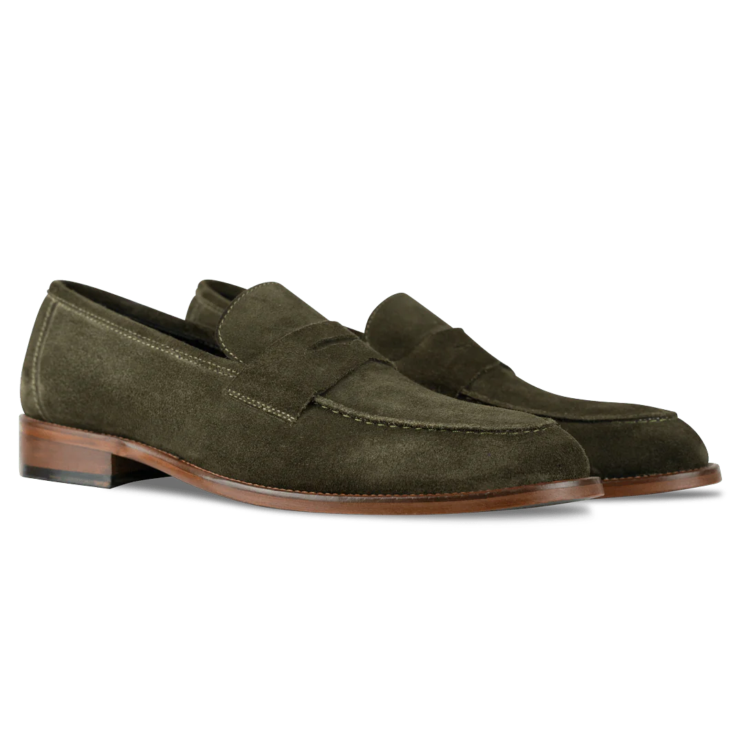 Mocassin En Daim Pour Hommes